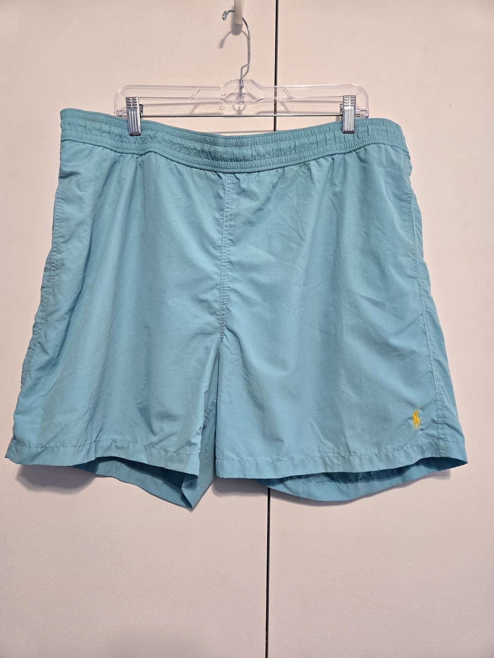 Polo Ralph Lauren Men’s XXL Aqua Blue Swim Trunks Shorts 5.5" Inseam